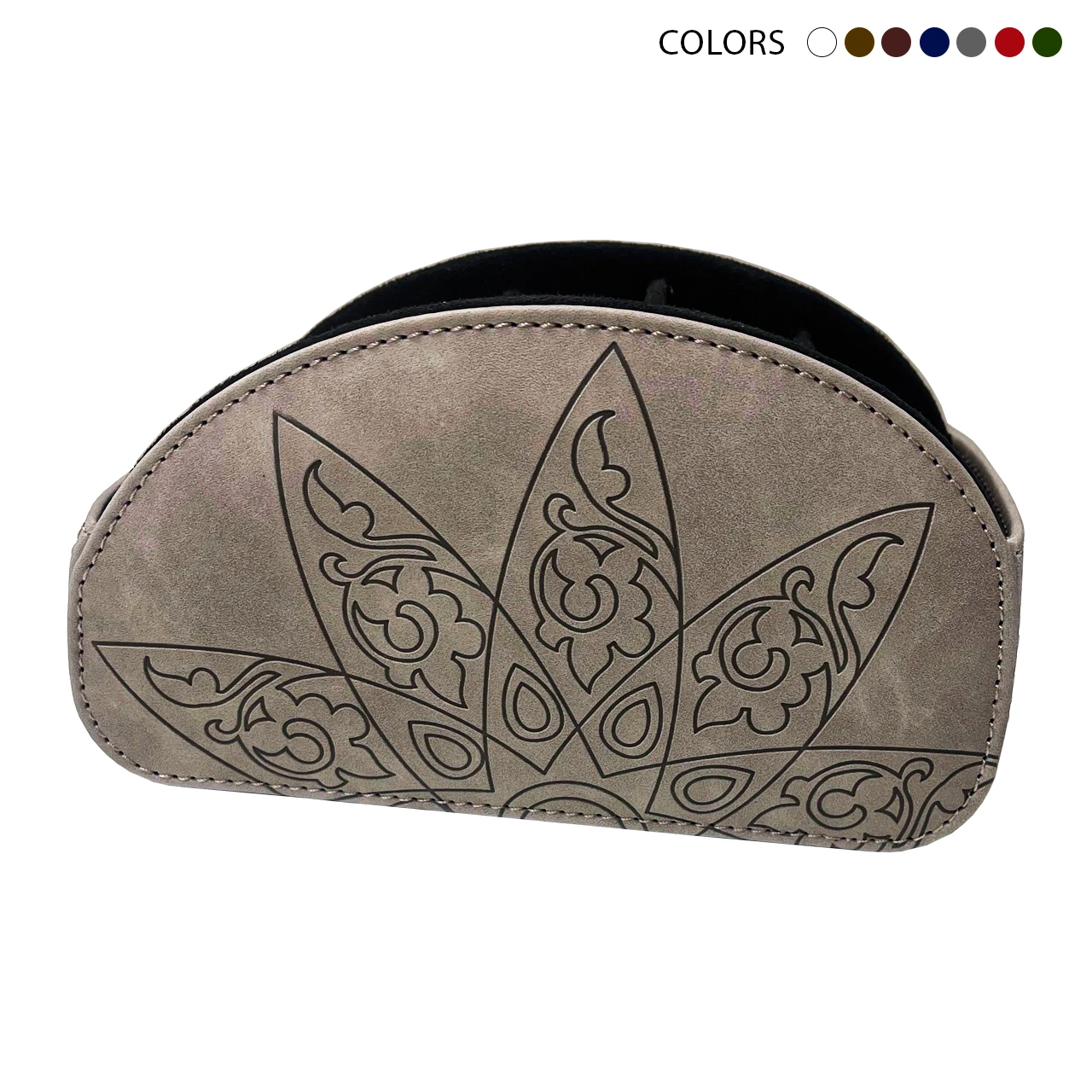 حامل أجهزة تحكم جلدي متعدد الأقسام ومنظم مكتب