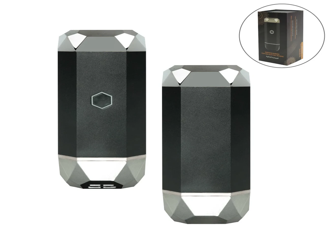 مبخرة بخور كهربائية محمولة قابلة لإعادة الشحن